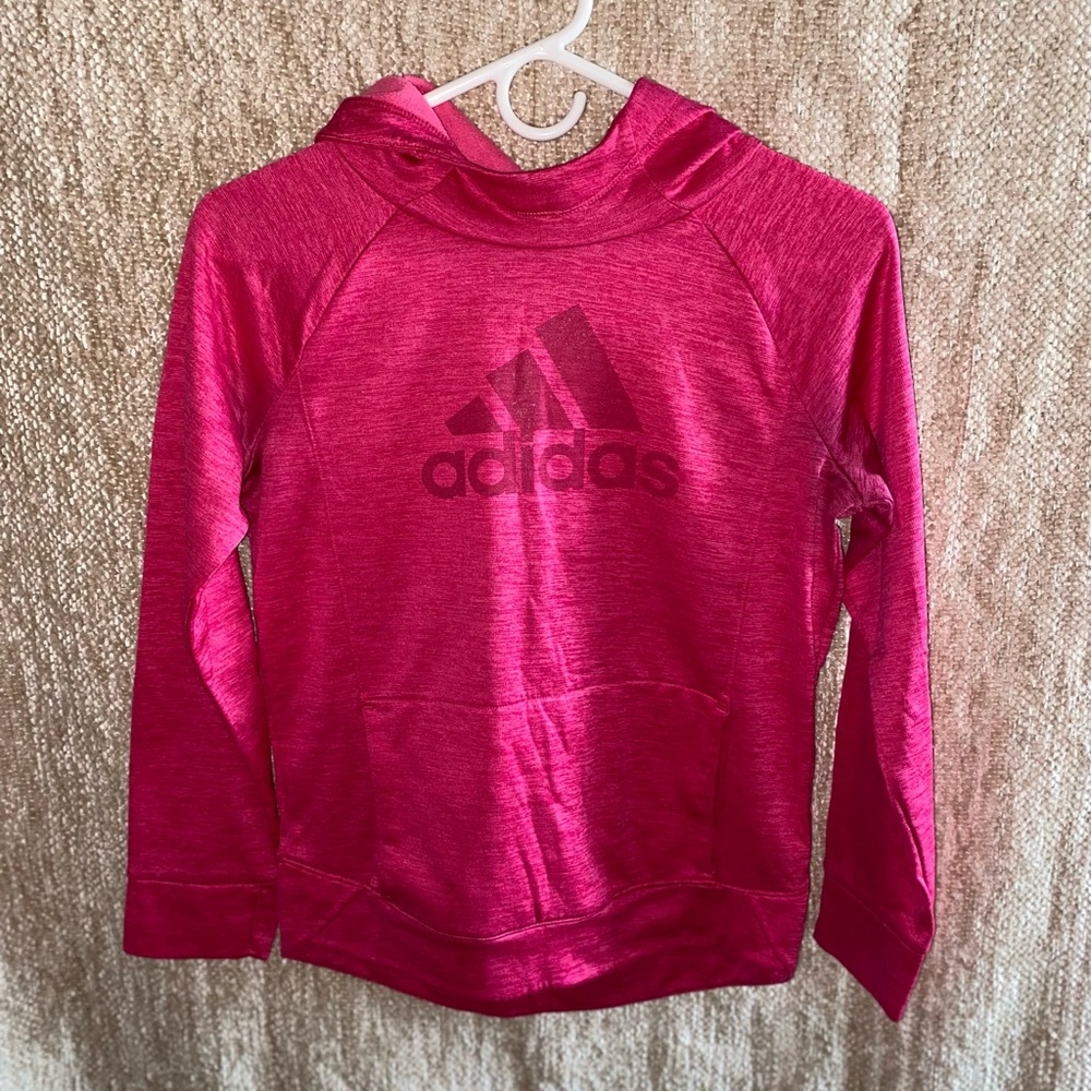 Hot Pink Adidas Hoodie